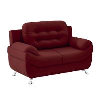 Sofá 3 e 2 Lugares Linoforte Mercury Revestido em Tecido Suede - 2