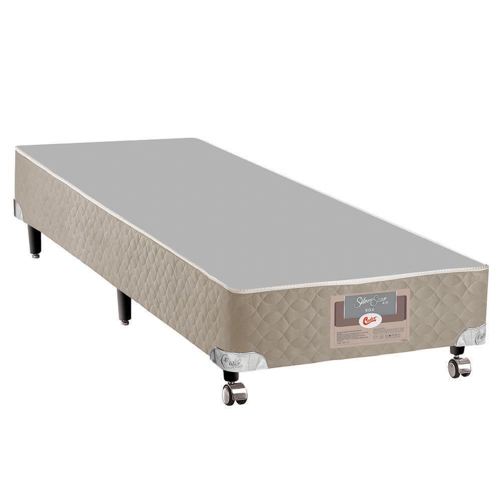 Cama Box King Size Castor Silver Star Air com Molas Ensacadas 71x180x200cm – Branco/Bege - 3