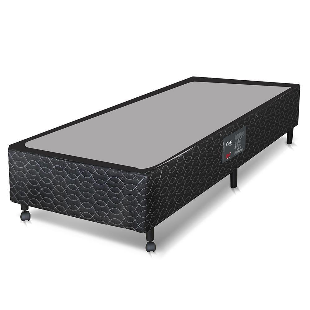 Cama Box King Size Castor Sleep Class com Mola Bonnel 64x193x203cm – Branco/Cinza - 3