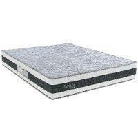 Cama Box Queen Size Biflex Turquia com Molas Ensacadas e Pillow Inn 69x158x198cm - Branco/Grafite - 3