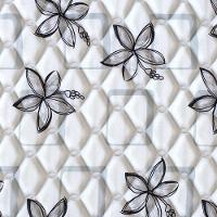 Cama Box Queen Size Probel Guarda Costas Premium Hiper Firme Espuma D20, 28 e 40 60x158x198cm - Branco/Preto - 7