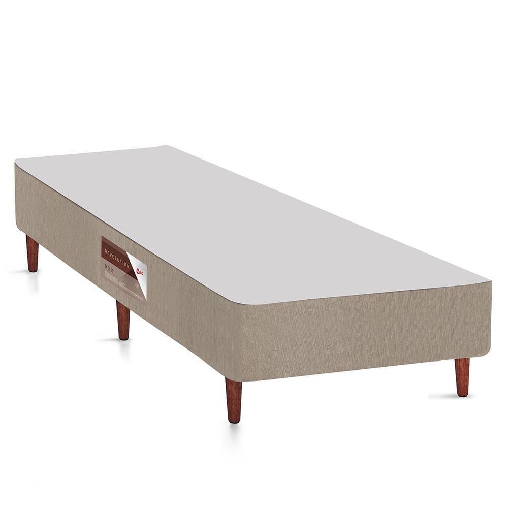 Cama Box Queen Size Castor Revolution com Molas Ensacadas 66x158x198cm – Branco/Bege - 3
