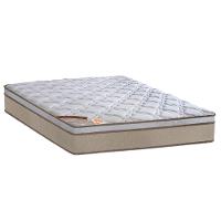 Cama Box Queen Size Castor Revolution com Molas Ensacadas 66x158x198cm – Branco/Bege - 2