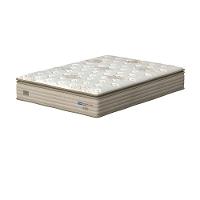 Cama Box Casal Probel Guarda Costas Vitality Revestida em Tecido Suede + Colchão com Pillow Super e Molas Ensacadas 30x138x188 cm – Branca e Marfim - 2