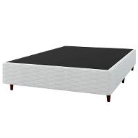 Cama Box de Casal Umaflex New Itália com Molas Ensacadas e Pillow Top D26 - 63x138x188cm - Branco/Marrom - 5