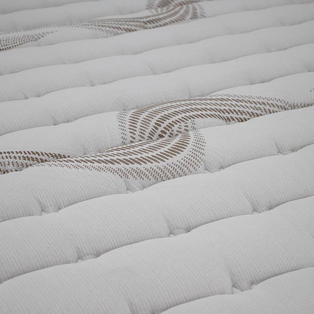 Cama Box Casal Castor Selle P Double com Revestimento em Tecido Suede + Colchão com Euro Pillow e Molejo Tecnopedic 34x138x188cm - Marrom e Bege - 4