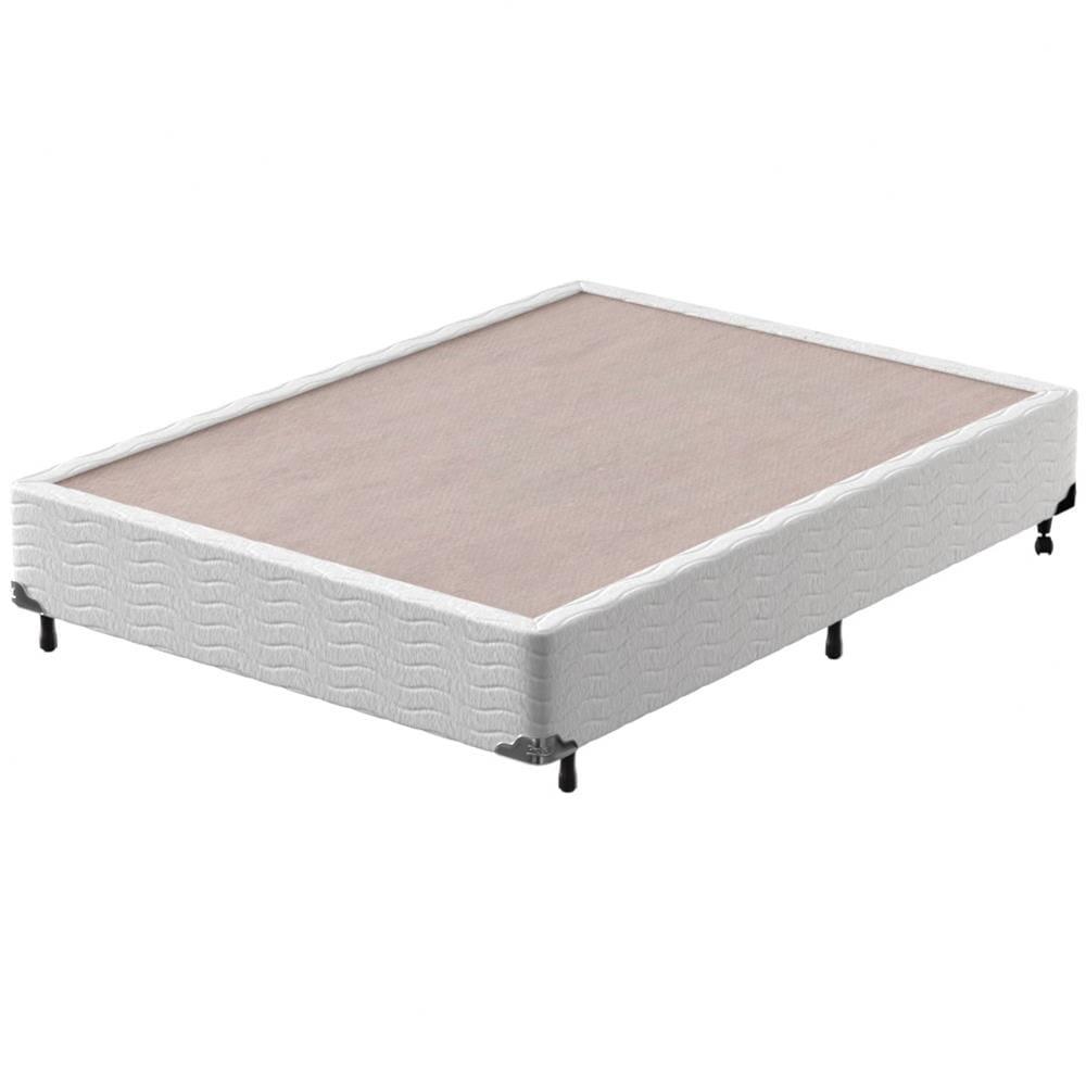 Cama Box Casal Probel Amsterdã com Pillow Top e Molas Ensacadas 72x138x188cm - Branco/Preto - 4