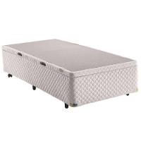 Colchão de Solteiro Herval Frontier + Base Box Itaflex Universal com Baú 60,5x88x188 cm – Branco - 3