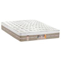 Cama Box Casal Castor Silver Star Air com Mola Pocket 71x138x188cm – Branco/Bege - 2