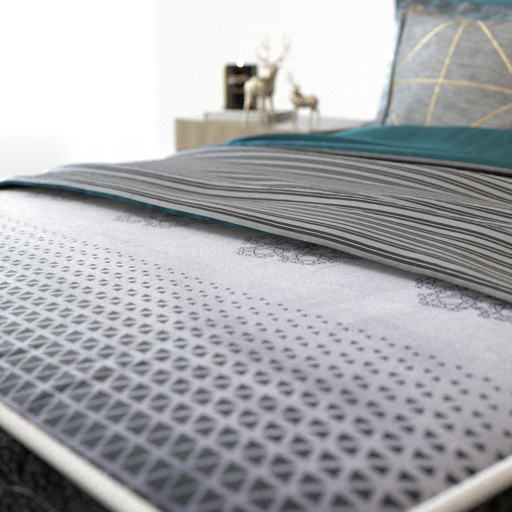 Cama Box de Solteiro Probel Guarda Costas Espuma D20 50x88x188cm - Branco/Preto - 6