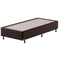Cama Box Solteiro Probel Nevada com Euro Pillow e Molas Ensacadas 64x88x188 cm - Bege/Marrom - 8