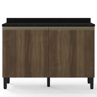 Cozinha Compacta Bartira Jaspe com 6 Portas, 3 Gavetas e 6 Prateleiras - 260,4cm de largura - 6