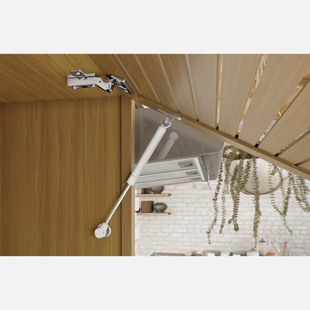 Cozinha Compacta em MDF Nesher Princesa com 3 Portas, 6 Prateleiras e 2 Gavetas - 200cm de largura - 4