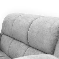 Sofá de 3 e 2 Lugares Cama inBox Paris com 202cm e 152cm de Larguras e Revestidos em Bouclé - 5