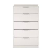 Guarda-Roupa Bartira Monza com 3 Portas de Correr e 3 Gavetas + Cômoda Versatti com 5 Gavetas + Cabeceira para Cama Box Casal Versatti com Tomada - 3