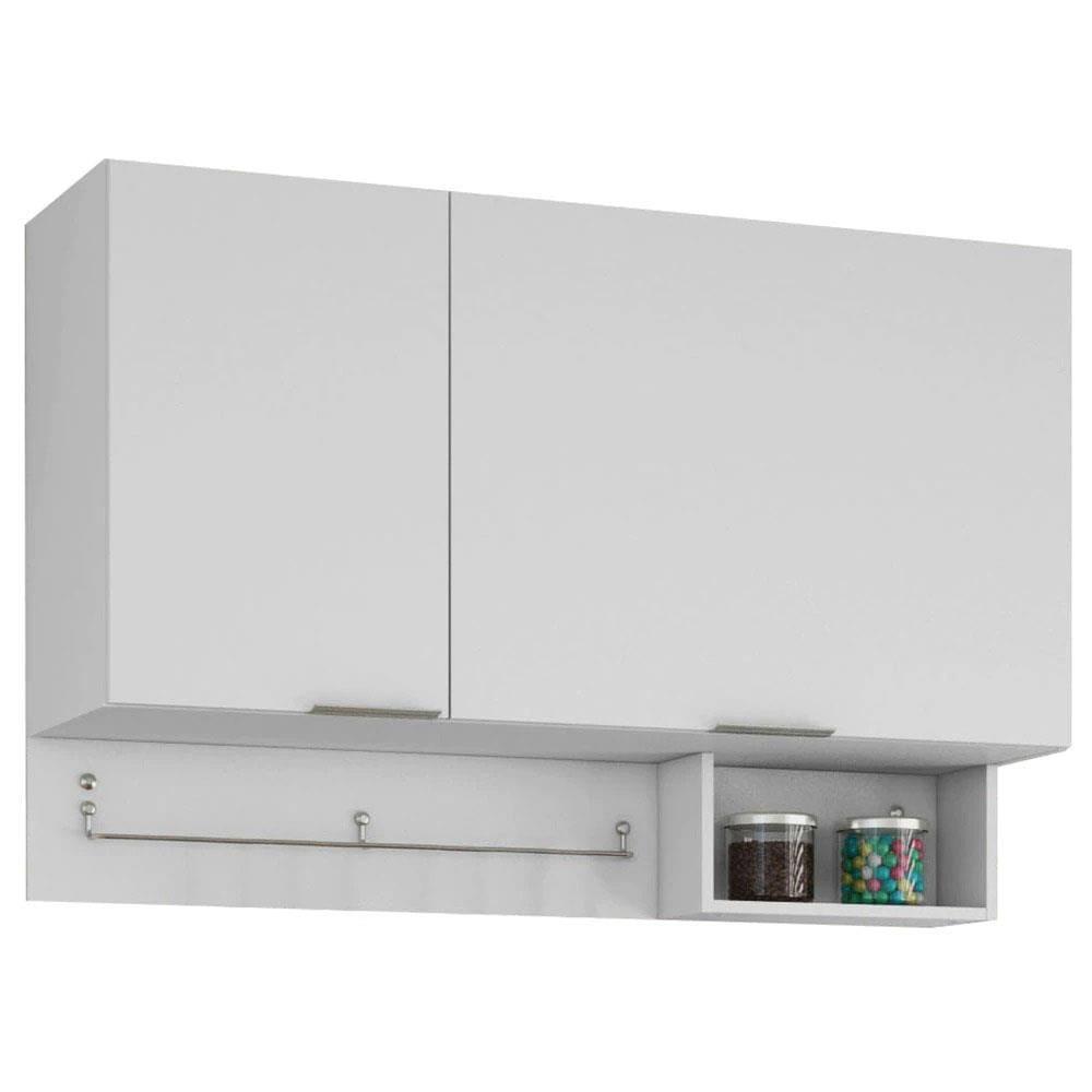 Cozinha Completa Bartira Rubi com 6 Portas, 3 Gavetas e 3 Prateleiras - 280cm de largura - 5