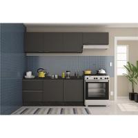 Cozinha Completa Bartira Linea 6 Portas e 3 Gavetas - 260cm de largura - 2