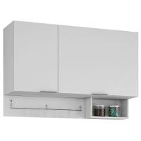 Cozinha Completa Bartira Rubi com 9 Portas, 3 Gavetas e 5 Prateleiras - 280cm de largura