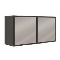 Cozinha Completa Bartira Linea 6 Portas, 3 Gavetas e 2 Portas de Vidro - 260cm de largura - 8