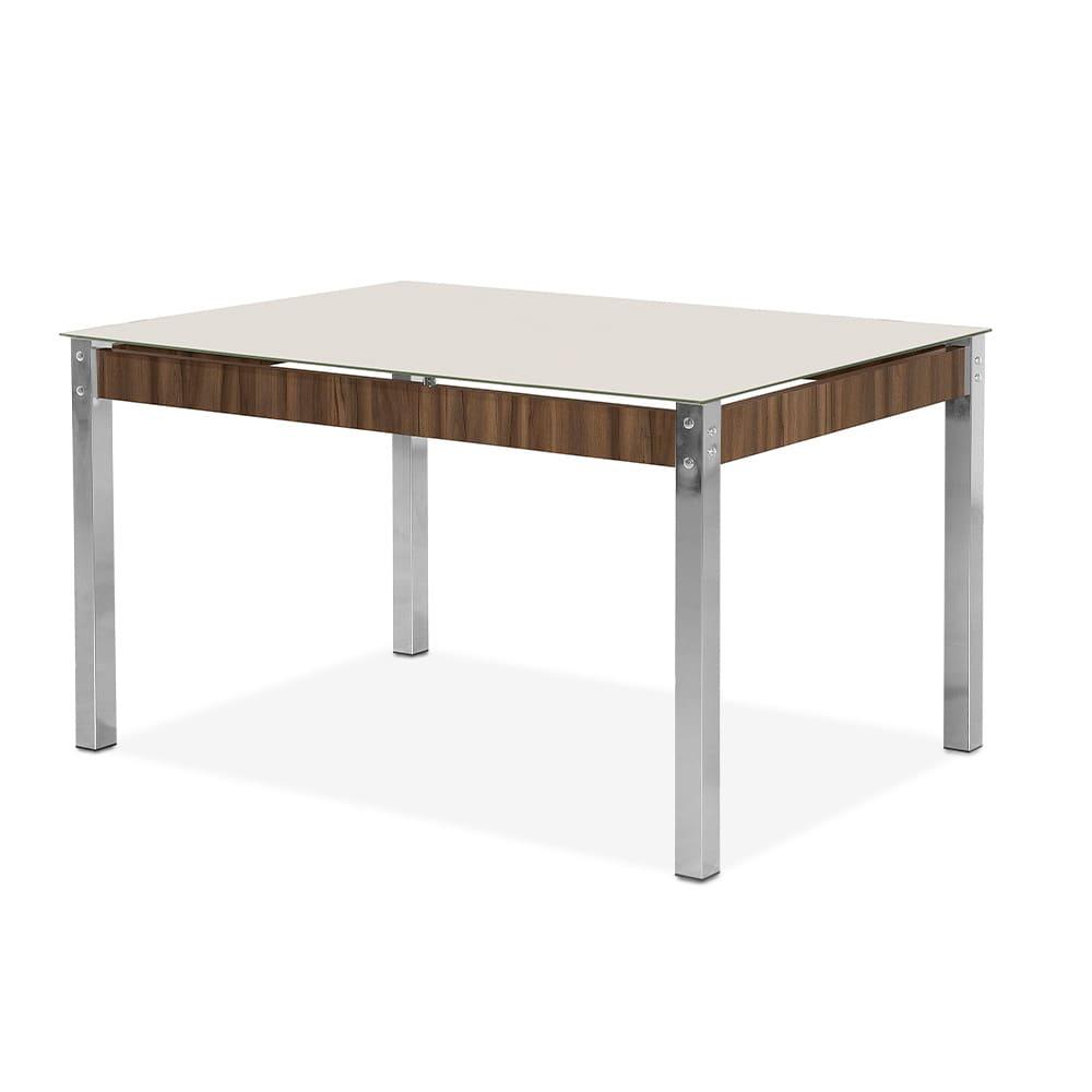 Mesa de Jantar Aço Nobre Cláudia com Tampo Kanon e 4 Cadeiras - 3