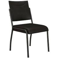 Mesa de Jantar Retangular Fabone Alexa com Tampo de Vidro de 140X80cm com 4 Cadeiras de Jantar Fabone Dora Revestimento em Courino - 2