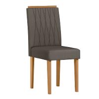 Mesa de Jantar Retangular New Ceval Amsterdam com 4 Cadeiras Estofadas e Revestidas - 3