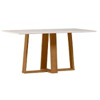 Mesa de Jantar Retangular New Ceval Amsterdam com 6 Cadeiras Estofadas e Revestidas - 2