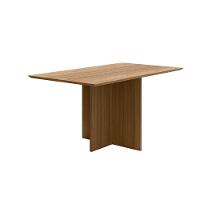 Mesa de Jantar Retangular Poliman Helo com 6 Cadeiras Revestidas em Suede - 160 cm de Largura - 3