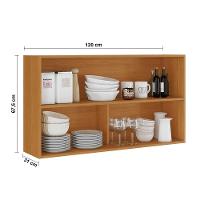 Cozinha Completa Itatiaia Ideale com 12 portas, 2 gavetas e 6 prateleiras – 260cm de largura - 8