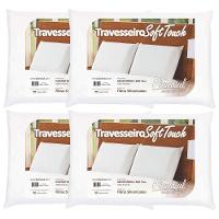 Travesseiros Soft Touch Plumasul 50 x 70 cm Branco - 4 Unidades - 1
