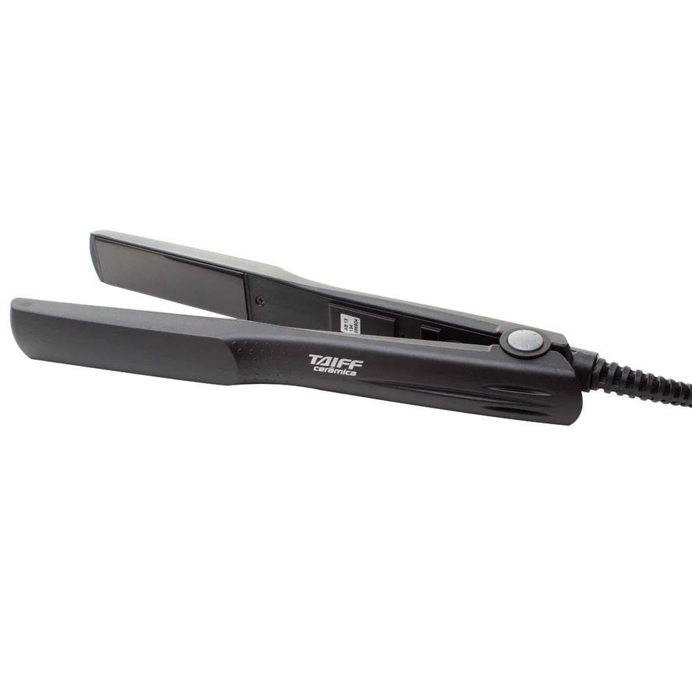 Kit Secador de Cabelos Motor AC Profissional 2100W + Chapinha | Prancha Taiff Clássica Cerâmica 180°C Preto Taiff Bivolt - 3