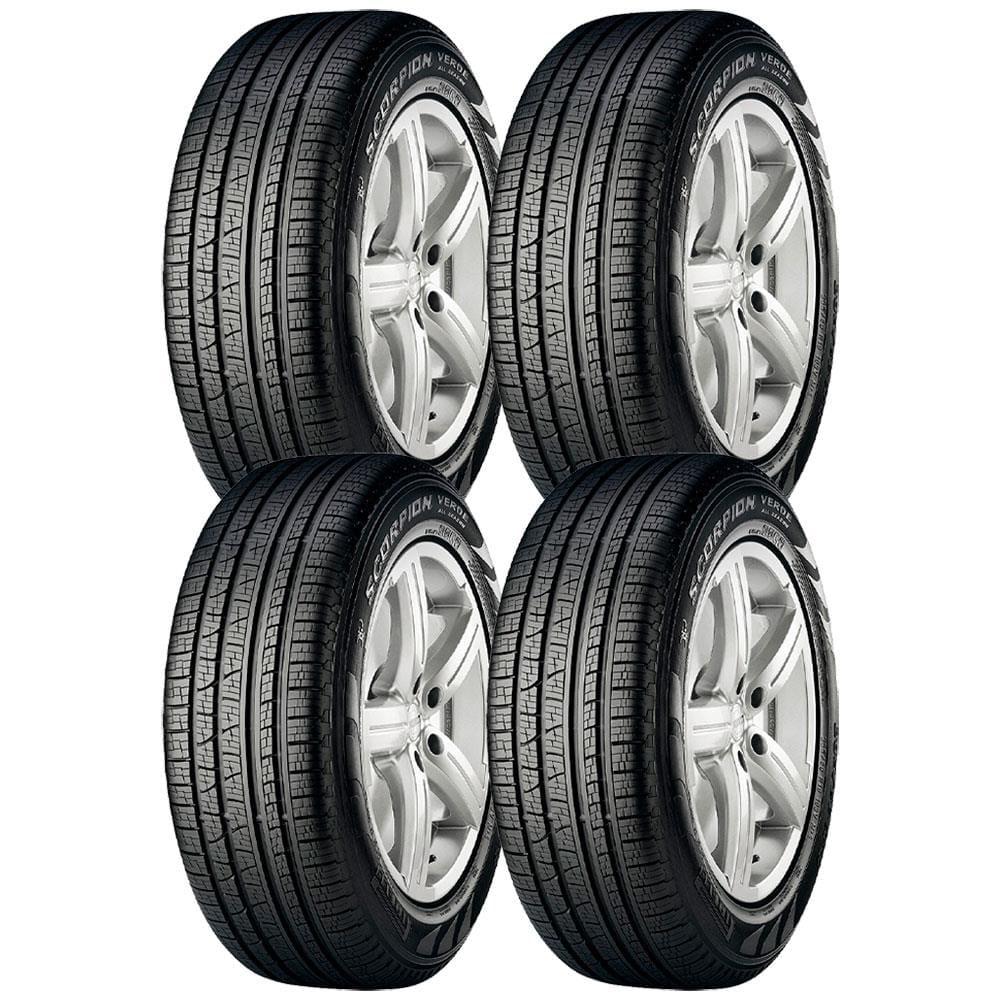Kit de Pneu Pirelli Scorpion Verde All Season 225/60 Aro 17 para SUVs – 4 Unidades - 1
