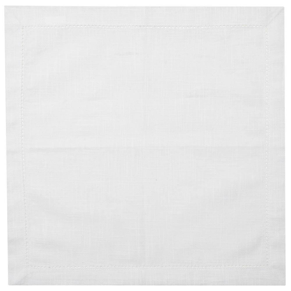 Conjunto de Guardanapos Wolff Mesa Ponto Ajour Luxo em Algodão - 2 Peças - 2