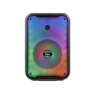Caixa de Som Amplificada Philco Extreme PCX3800 com Bluetooth, Radio FM, Iluminação Flash Light - 250W