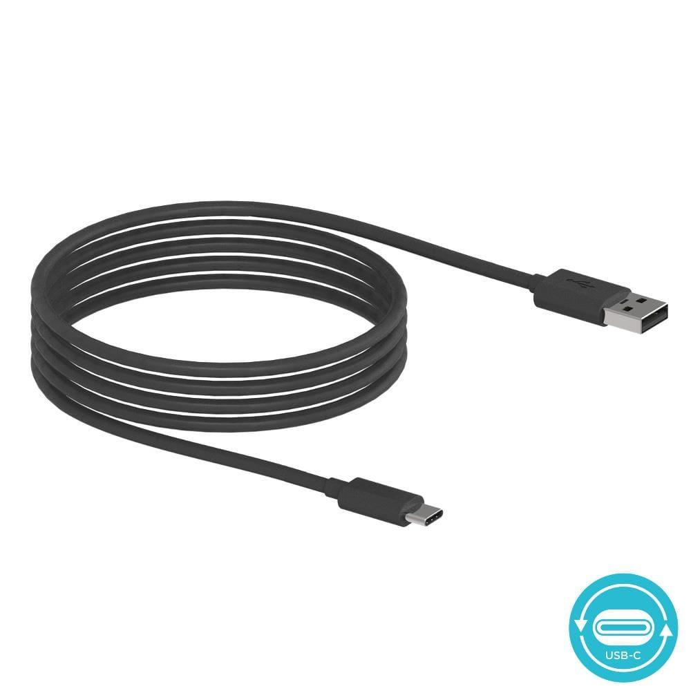 Cabo de Dados e Carga Motorola Original USB-A para USB-C com 2 Metros - Preto - 2