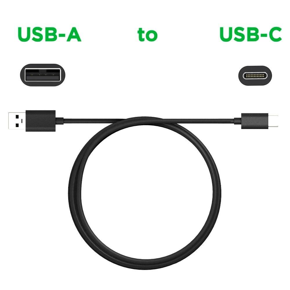 Cabo de Dados e Carga Motorola Original USB-A para USB-C com 2 Metros - Preto - 3