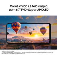 Smartphone Samsung Galaxy A16 5G Azul Escuro, 128GB, 4GB RAM, Câmera de até 50MP, Tela 6.7", NFC, IP54, Bateria 5000 mAh e Processador Exynos 1330 - 7