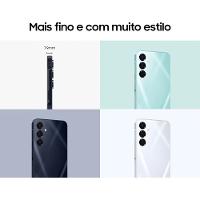 Smartphone Samsung Galaxy A16 5G Azul Escuro, 128GB, 4GB RAM, Câmera de até 50MP, Tela 6.7", NFC, IP54, Bateria 5000 mAh e Processador Exynos 1330 - 10