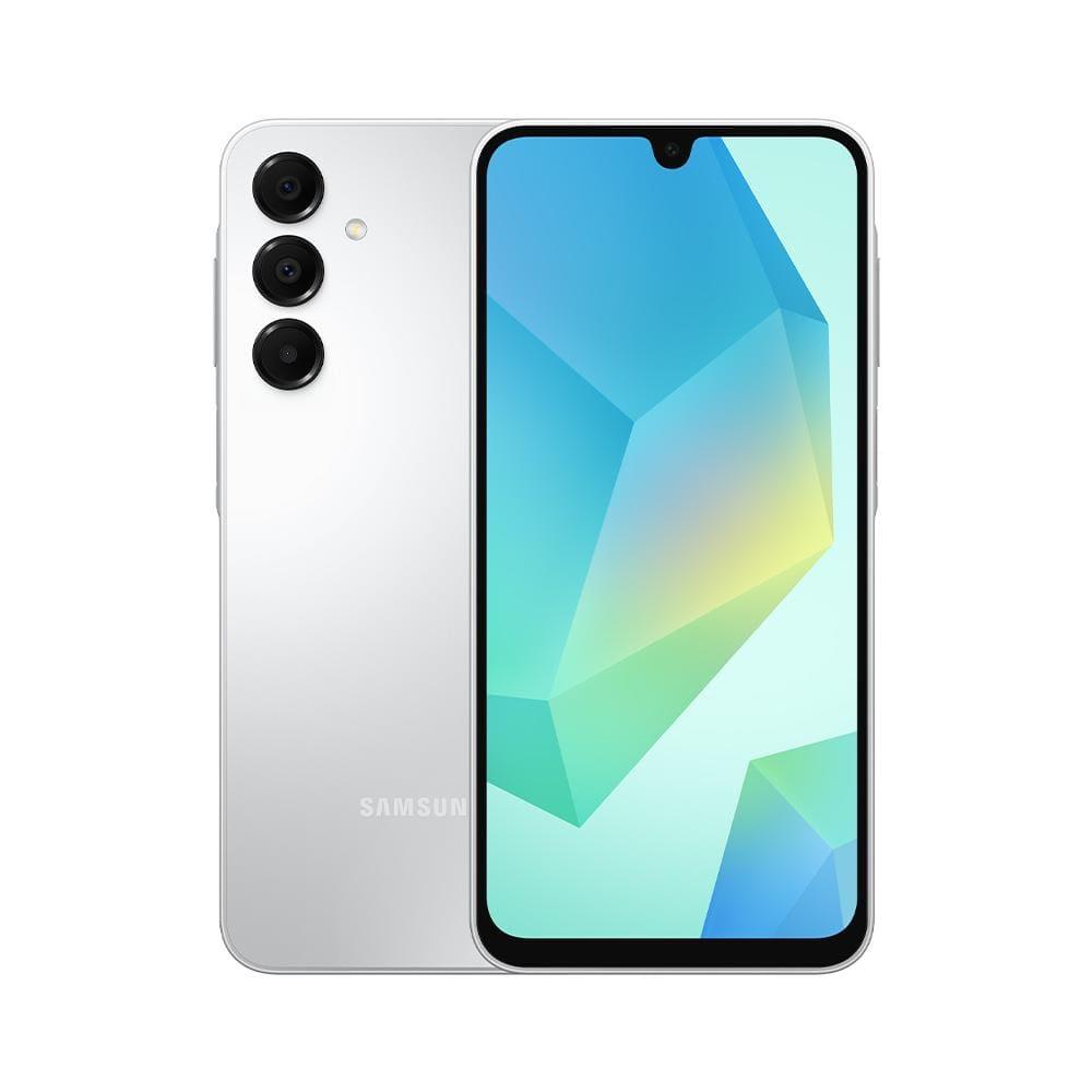 Smartphone Samsung Galaxy A16 Cinza, 128GB, 4GB RAM, Câmera de até 50MP, Tela 6.7", NFC, IP54, Bateria 5000 mAh e Processador Helio G99 - 1