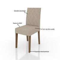 Mesa de Jantar Retangular Poliman Helo com 4 Cadeiras - 120 cm de Largura - 7