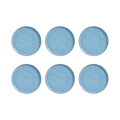 Conjunto de Pratos Rasos Porto Brasil Linhas Bio Breeze 27,5cm - 6 Peças