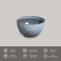 Conjunto de Bowls Orgânicos Breeze Porto Brasil em Stoneware 558ml – 6 Peças - 3