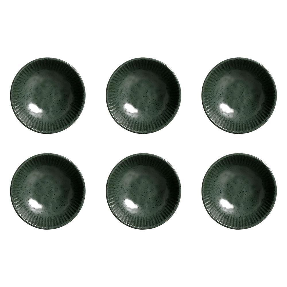 Conjunto de Cumbucas Porto Brasil Linhas Greenery 370ml - 6 Peças - 1