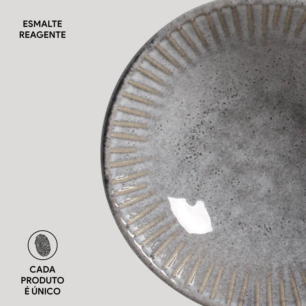 Conjunto de Cumbucas Porto Brasil Linhas Dust 370ml - 6 Peças - 4