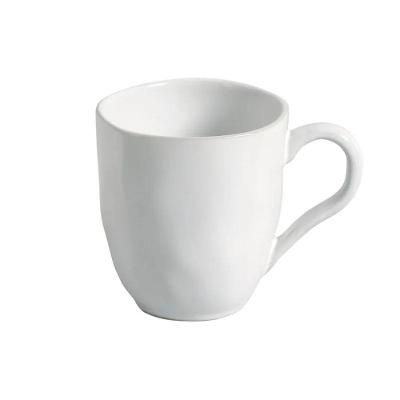 Conjunto de Canecas Porto Brasil Orgânico New White em Stoneware Branca 273 ml - 4 Peças