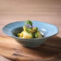 Conjunto de Pratos de Sobremesa Porto Brasil Orgânico Breeze Azul 250ml - 4 Peças - 2