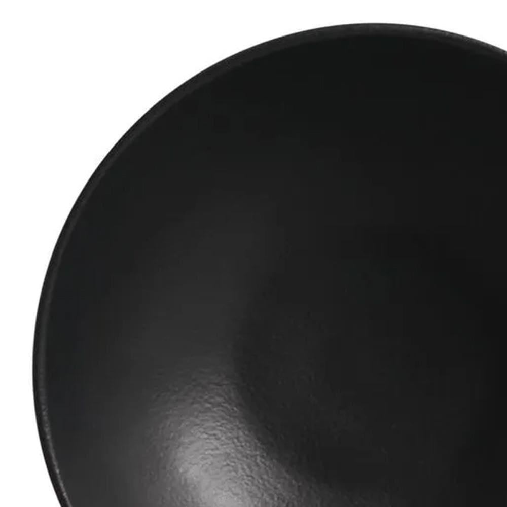 Bowl Médio Porto Brasil Orgânico em Stoneware Preto Matte - 1,9 litros - 2