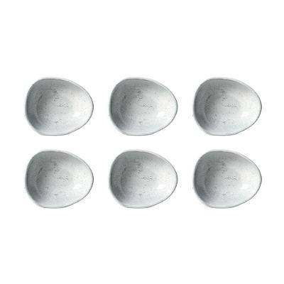 Conjunto de Cumbucas Oval Porto Brasil Orgânico Echo 265ml - 6 Peças