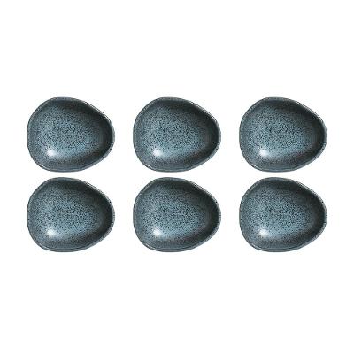Conjunto de Cumbucas Oval Porto Brasil Orgânico Night Sky 265ml - 6 Peças