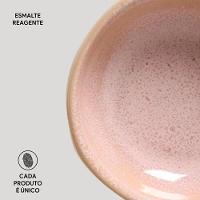 Conjunto de Ramequins Médios Porto Brasil Orgânico Litchi com 6 Peças 70ml – Rosa Claro - 5